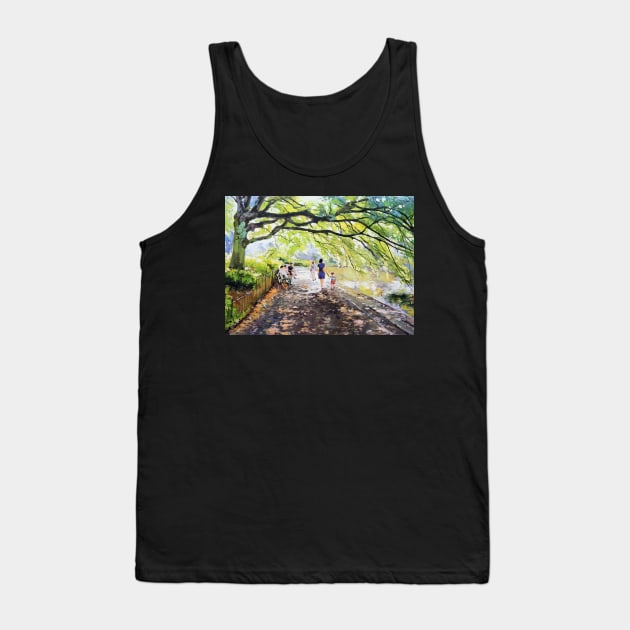 St. Stephen's Green Walk, Dublin Tank Top by conchubar